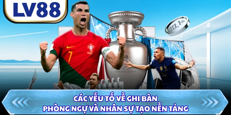Các yếu tố về ghi bàn, phòng ngự và nhân sự tạo nền tảng