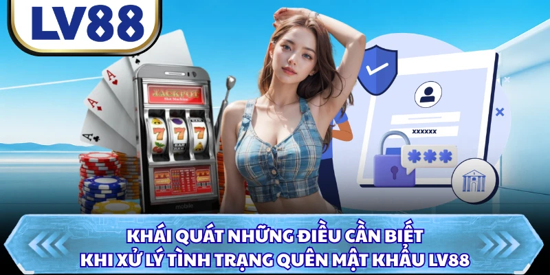 Khái quát những điều cần biết khi xử lý tình trạng quên mật khẩu LV88