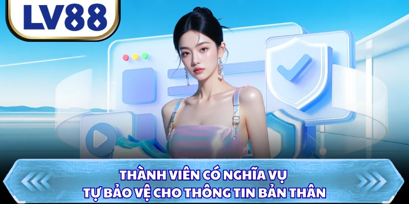 Thành viên có nghĩa vụ tự bảo vệ cho thông tin bản thân