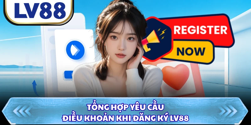 Tổng hợp yêu cầu điều khoản khi đăng ký LV88